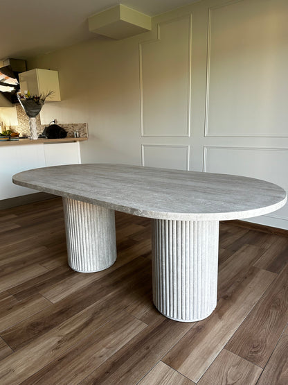 Table travertin  ABLA