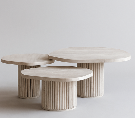 Table basse trio 𝐁𝐘𝐀