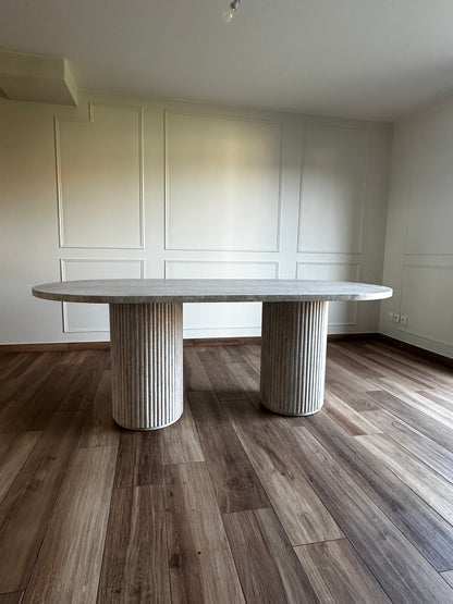 Table travertin  ABLA