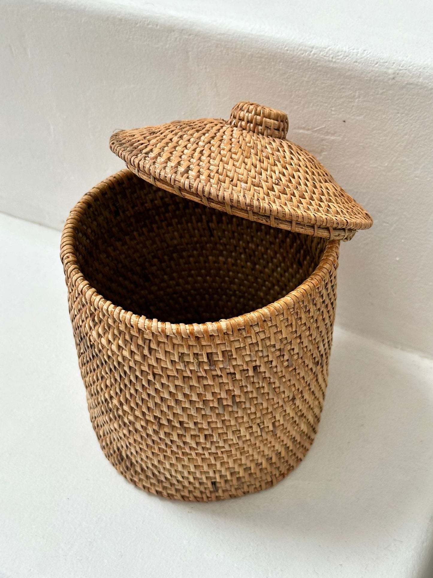 pot en Rotin
