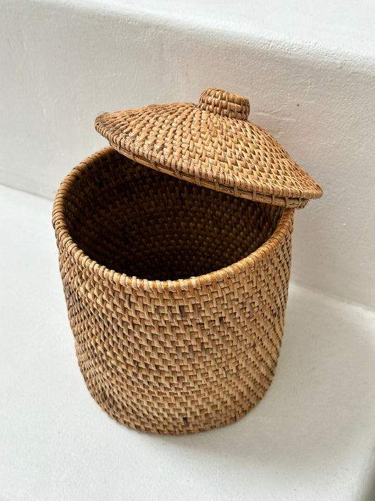 pot en Rotin