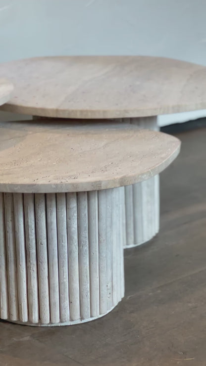 Table basse trio 𝐁𝐘𝐀